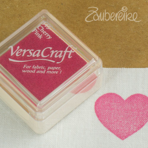 VersaCraft Mini - 115 Cherry Pink - Stoff-Stempelkissen