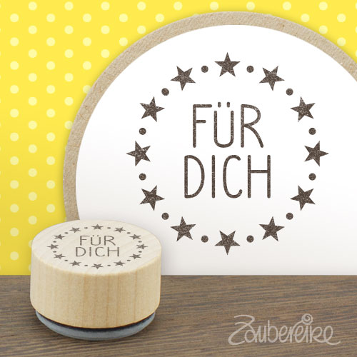 Midistempel "FÜR DICH"