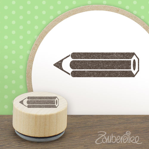 Midistempel-Motiv Bleistift