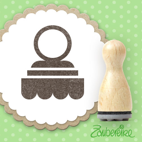 Ministempel Christbaumkugel-Aufhänger