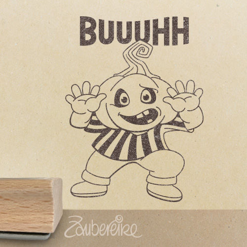 Motivstempel - Halloween-Kürbiskopf