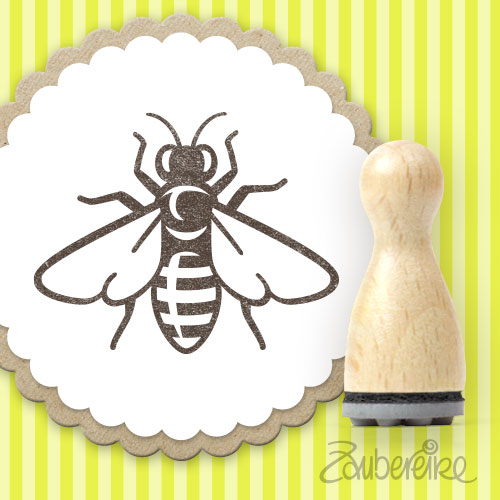 Ministempel Biene