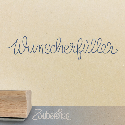 Textstempel "Wunscherfüller"