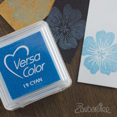 VersaColor Mini - 019 Cyan - Pigment-Stempelkissen