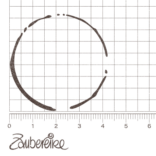 Motivstempel - Tassenrand