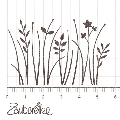Motivstempel - wilde Wiese