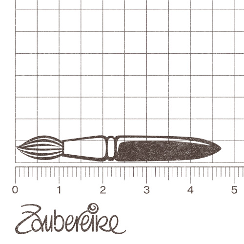 Motivstempel - Pinsel