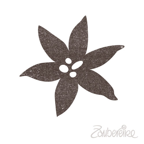 Ministempel Bärlauch-Blüte