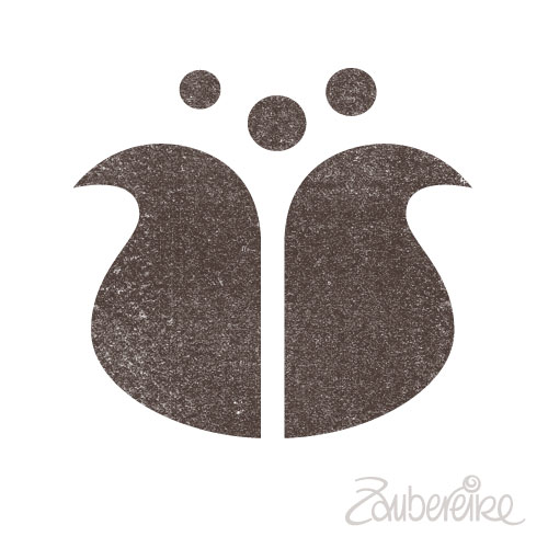 Ministempel Grafisches Glockenblümchen