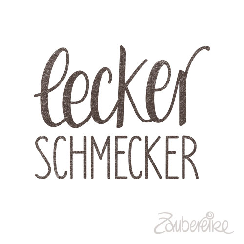Midistempel "leckerschmecker"