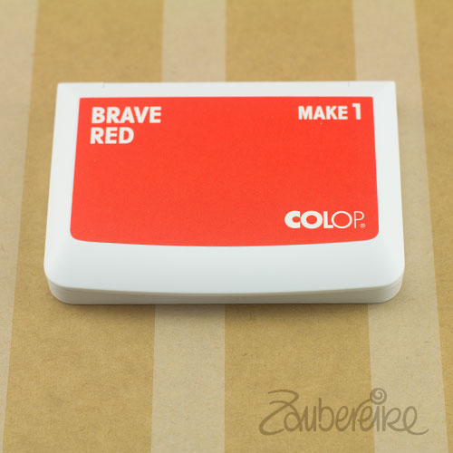 Colop MAKE 1 - Brave Red - Stempelkissen