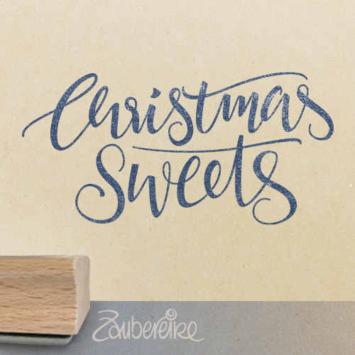 Textstempel - Christmas Sweets