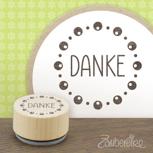 Midistempel "DANKE"
