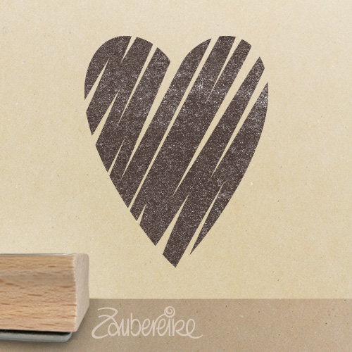 Motivstempel - Marker-Herz