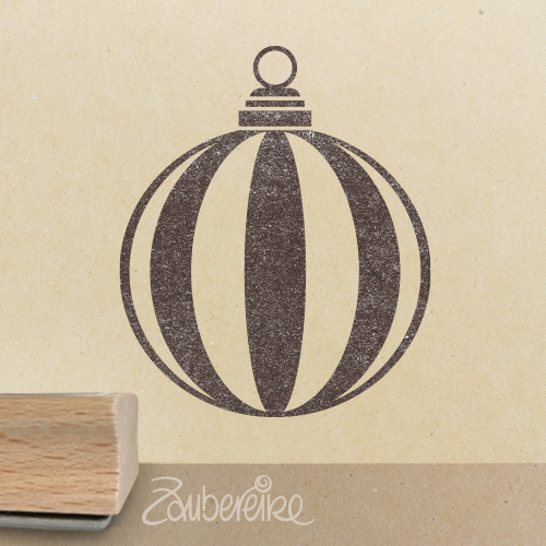 Motivstempel - Christbaumkugel