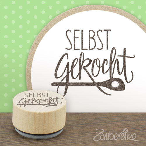 Midistempel "selbst gekocht"