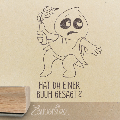 Motivstempel - Halloween-Gespenst