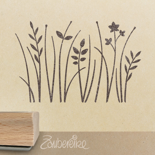 Motivstempel - wilde Wiese