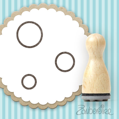 Ministempel Luftblasen