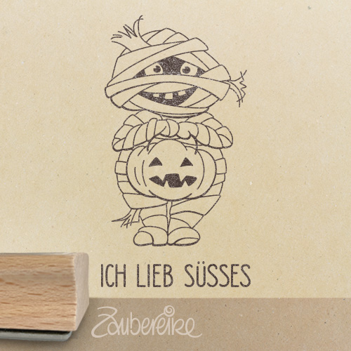 Motivstempel - Halloween-Mumie