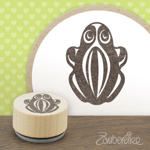 Midistempel "Gummifrosch"