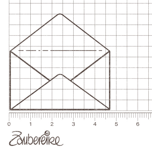 Motivstempel - Briefkuvert