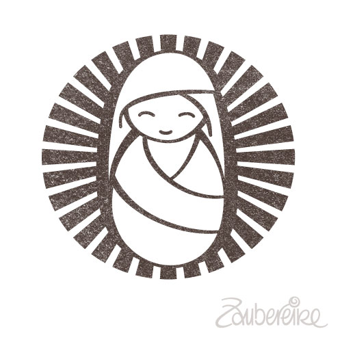 Ministempel Jesuskind (Krippenfigur)