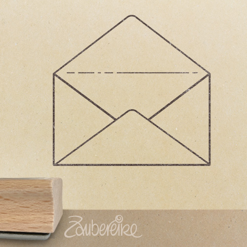 Motivstempel - Briefkuvert