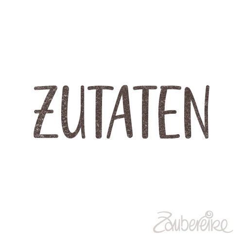 Midistempel "Zutaten"