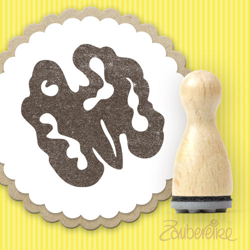 Ministempel Walnuss
