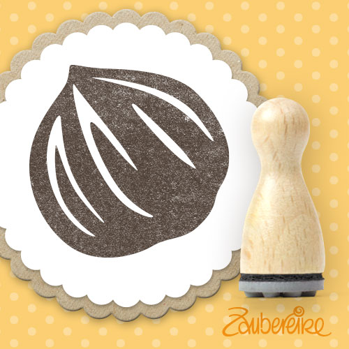 Ministempel Haselnuss