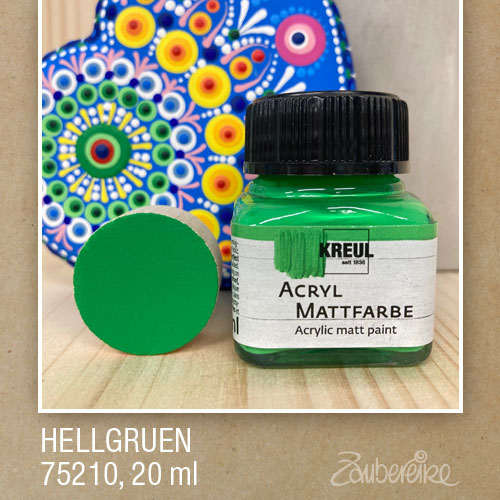 10 Hellgrün - Kreul Acryl Mattfarbe, 20 ml