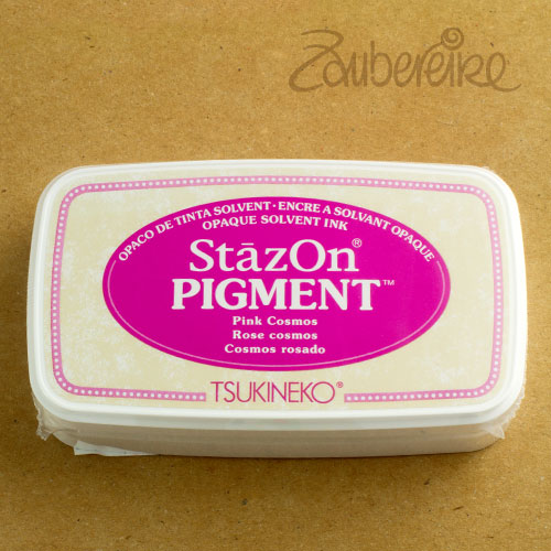 StazOn Pigment – 081 Pink Cosmos – Permanent-Stempelkissen