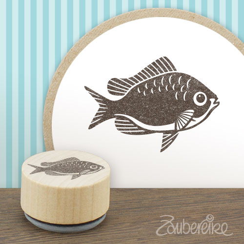Midistempel kleiner Fisch