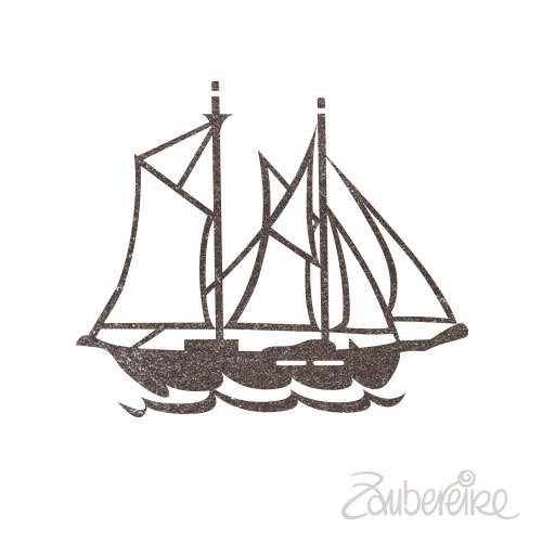 Midistempel Segelschiff