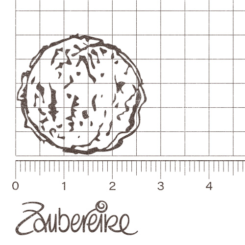 Eiskugel auf 5-mm-Gitter