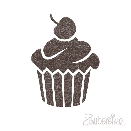 Midistempel Cupcake