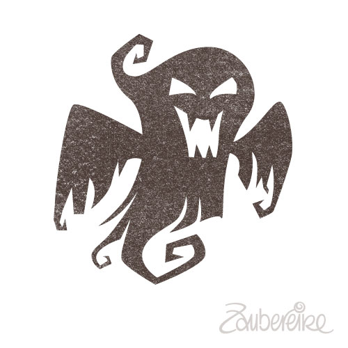 Midistempel Gespenst