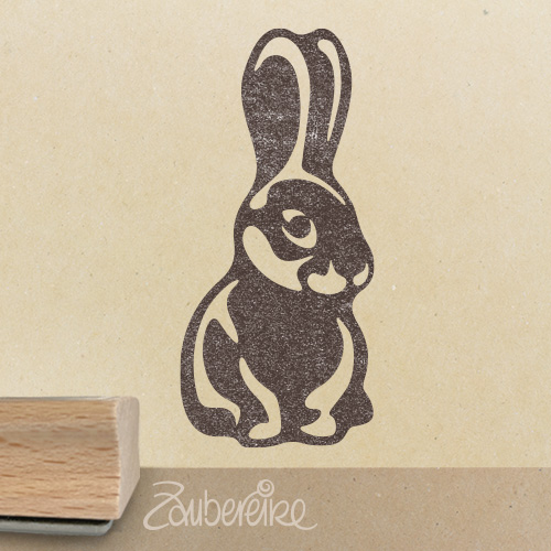 Stempelmotiv Schokoladenosterhase