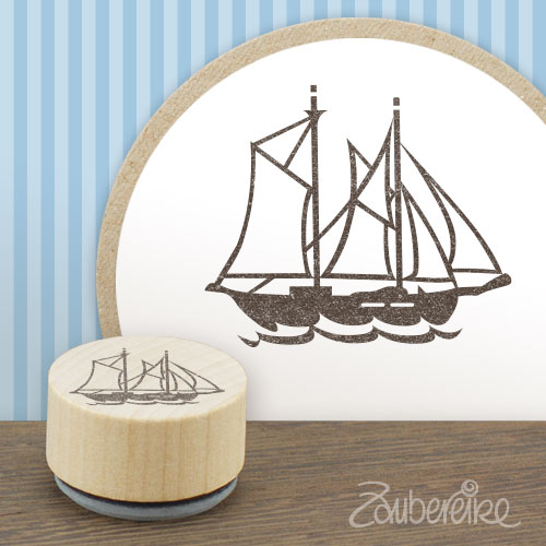 Midistempel Segelschiff
