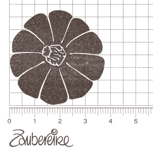 Motivstempel - runder Kürbis