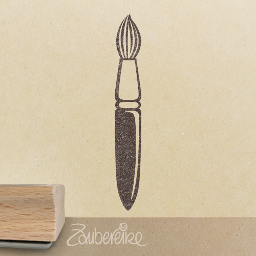 Motivstempel - Pinsel