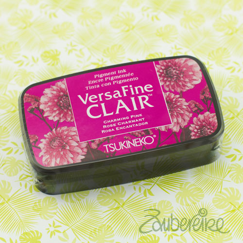 VersaFine Clair - 801 Charming Pink - Pigment-Stempelkissen (auf Ölbasis)