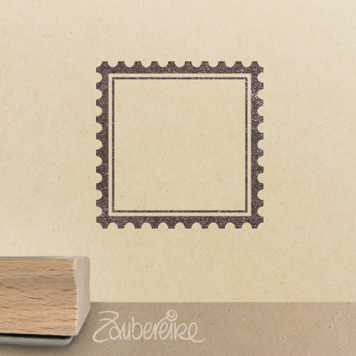 quadratischer Briefmarken-Rand