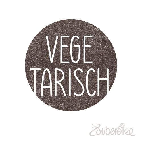 Midistempel "vegetarisch"
