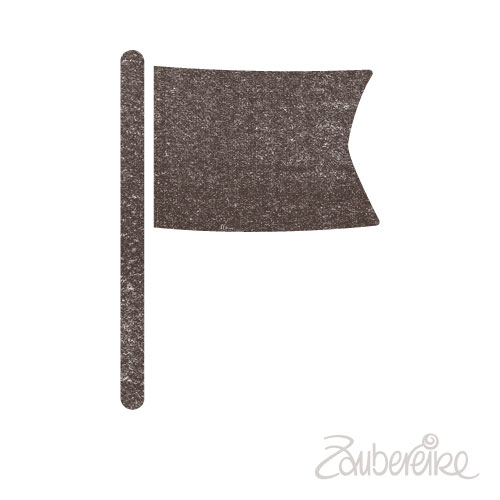 Ministempel Fähnchen