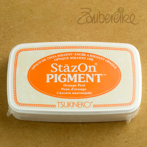 StazOn Pigment – 071 Orange Peel - Permanent-Stempelkissen
